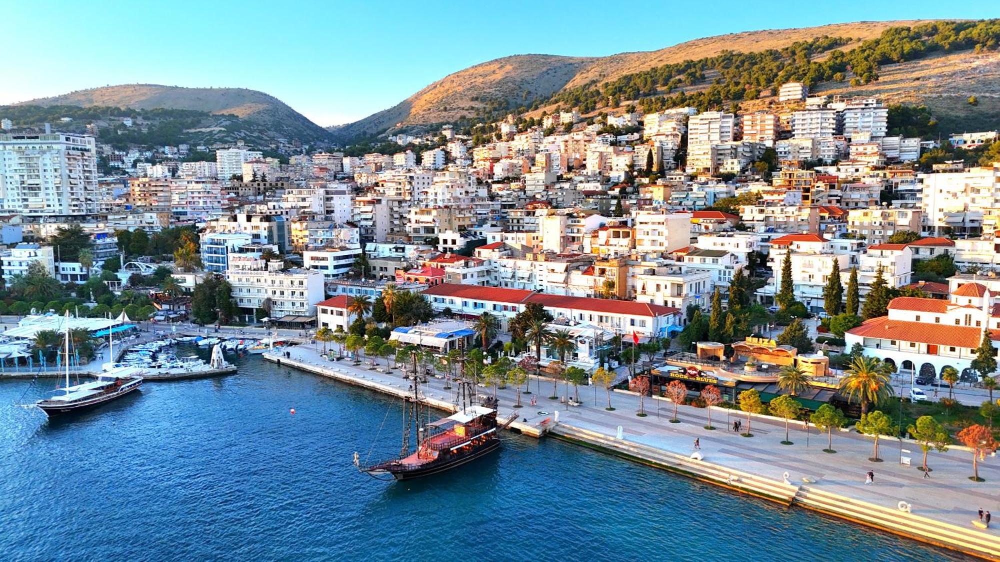 Deep Blue Rooftop - 111 Saranda Zewnętrze zdjęcie